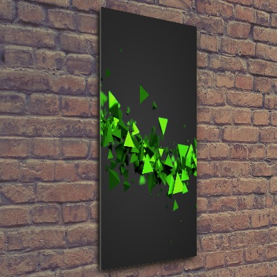 Staand foto in plexiglas Geometrische golf