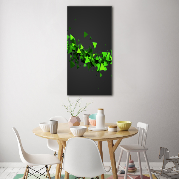 Staand foto in plexiglas Geometrische golf