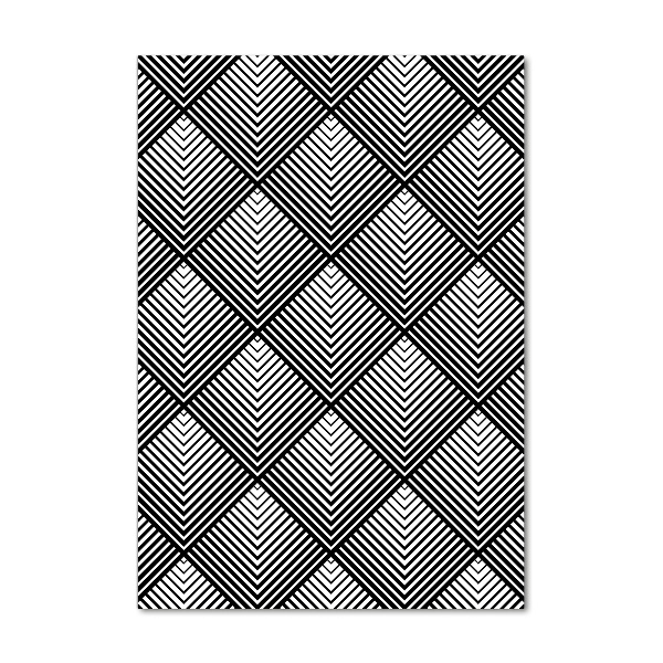 Staand foto in plexiglas Geometrische achtergrond