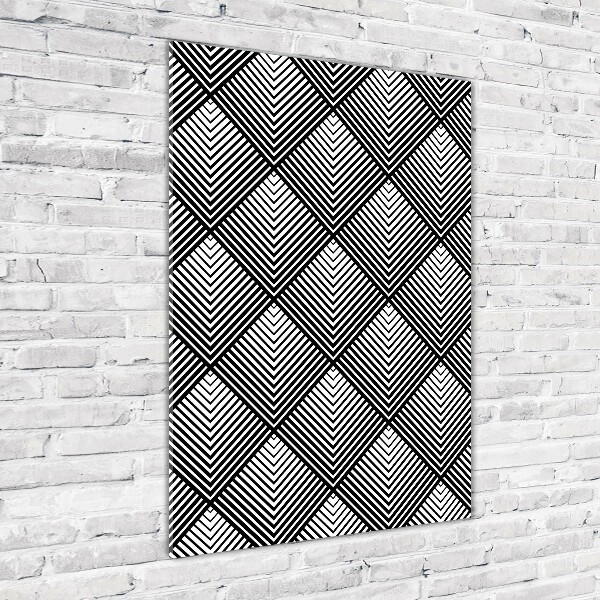 Staand foto in plexiglas Geometrische achtergrond