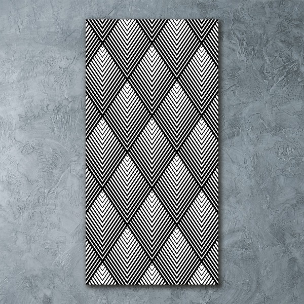 Staand foto in plexiglas Geometrische achtergrond