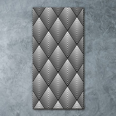 Staand foto in plexiglas Geometrische achtergrond