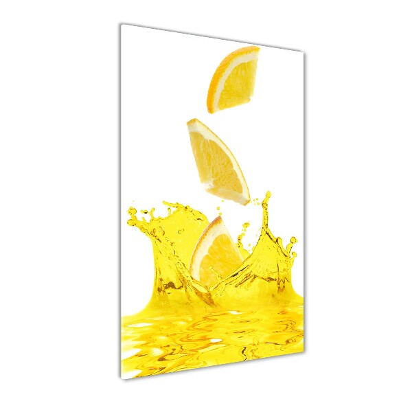 Staand plexiglas foto Citroensap