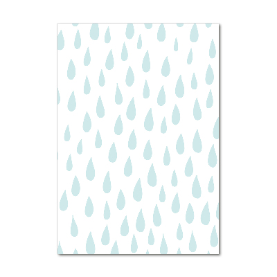 Obraz zdjęcie szkło akryl pionowy Kropelki