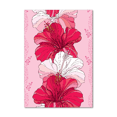 Staand foto in plexiglas Hibiscus