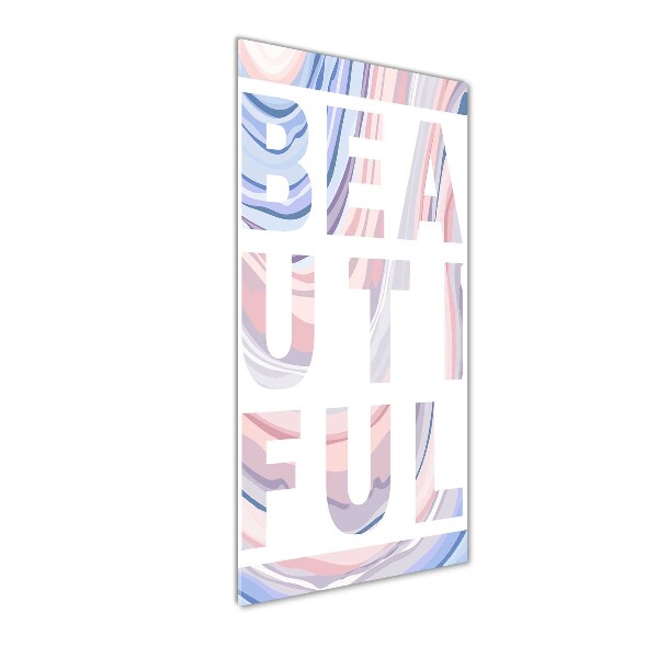 Staand foto plexiglas Mooi