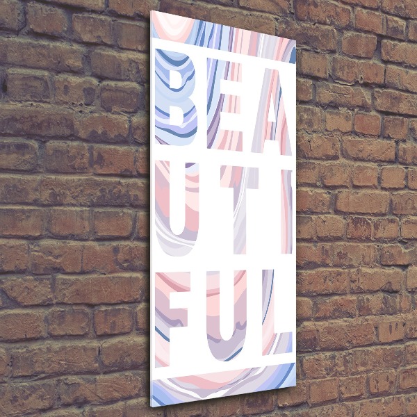 Staand foto plexiglas Mooi