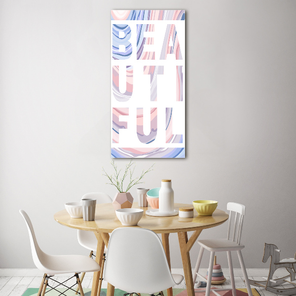 Staand foto plexiglas Mooi