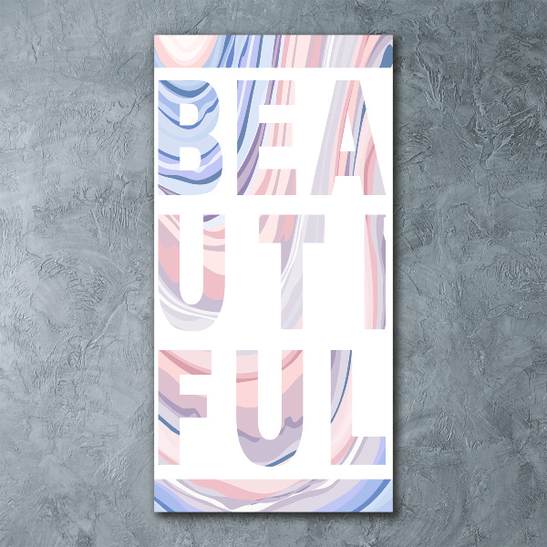 Staand foto plexiglas Mooi