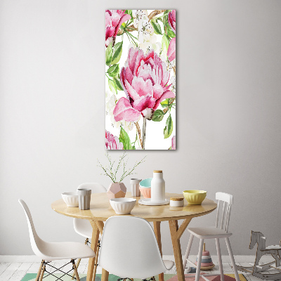 Staand foto plexiglas Pioen