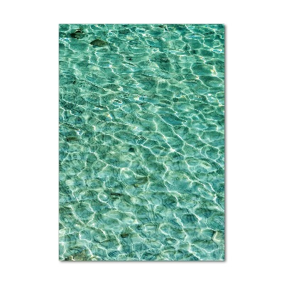 Staand plexiglas foto Helder water