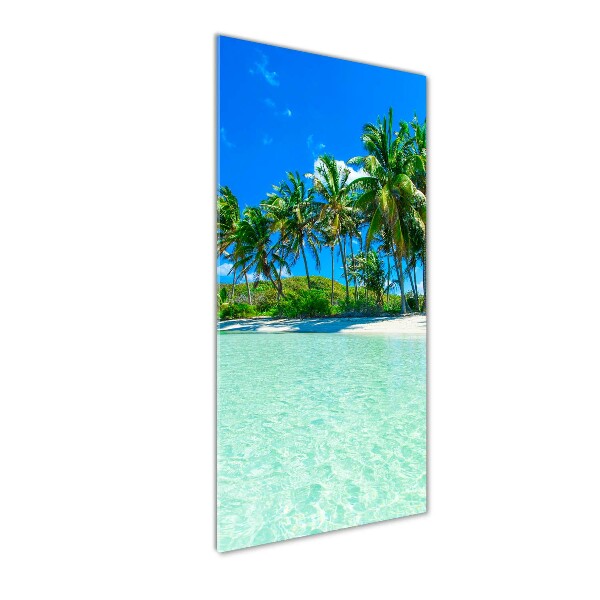 Staand foto plexiglas Tropisch strand