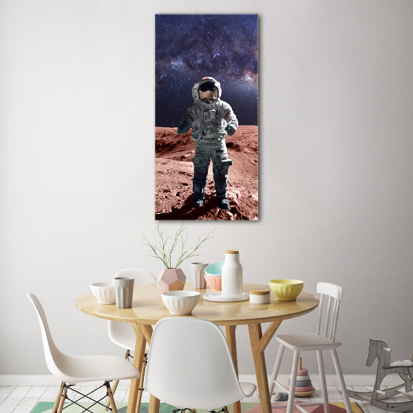 Staand plexiglas foto Astronaut