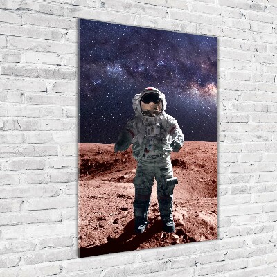 Staand plexiglas foto Astronaut
