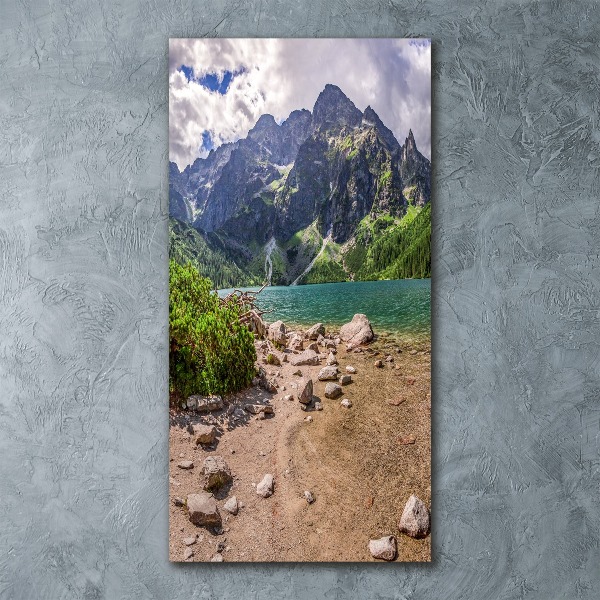 Staand foto op plexiglas Meer in de bergen