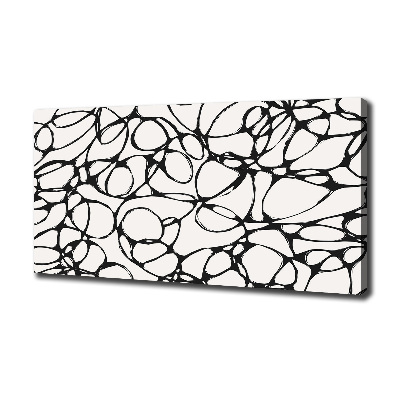 Foto op canvas Chaotische cirkels