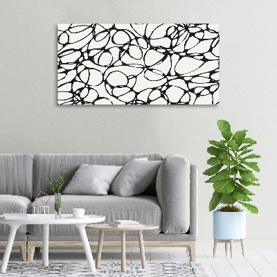 Foto op canvas Chaotische cirkels