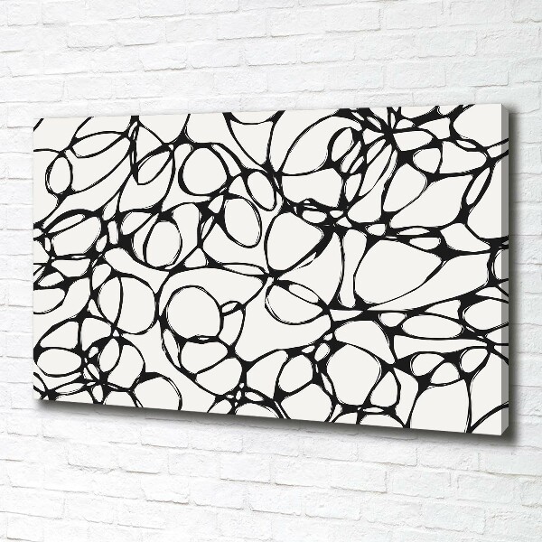 Foto op canvas Chaotische cirkels