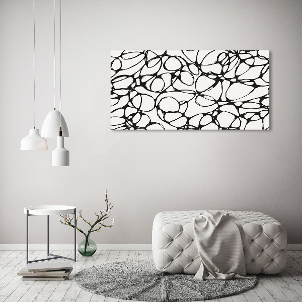 Foto op canvas Chaotische cirkels