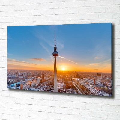 Schilderij op canvas TV-toren