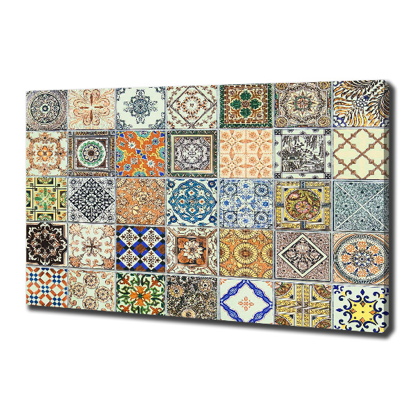 Schilderij op canvas Keramische tegels