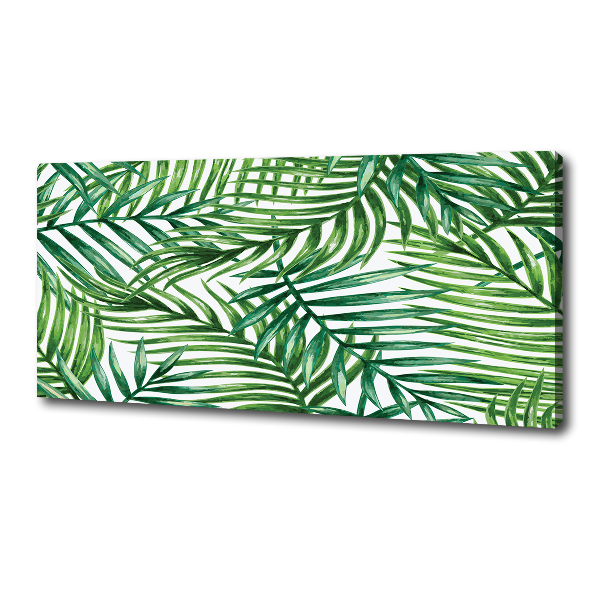 Schilderij op canvas Palmbladeren