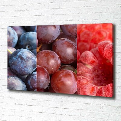 Schilderij op canvas Fruit en groenten