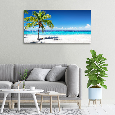 Foto canvas Tropisch strand