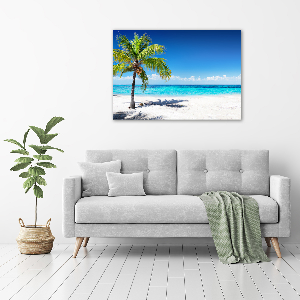 Foto canvas Tropisch strand