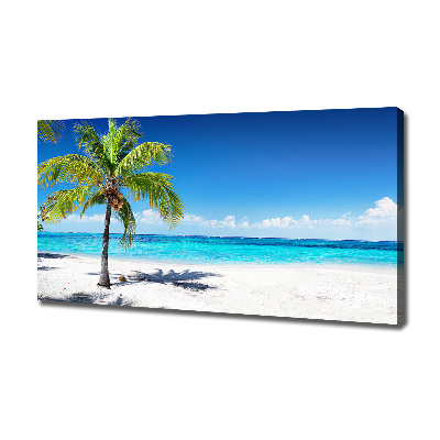 Foto canvas Tropisch strand