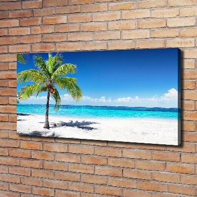 Foto canvas Tropisch strand