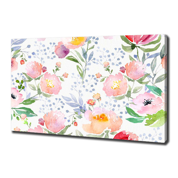 Foto op canvas Klaprozen