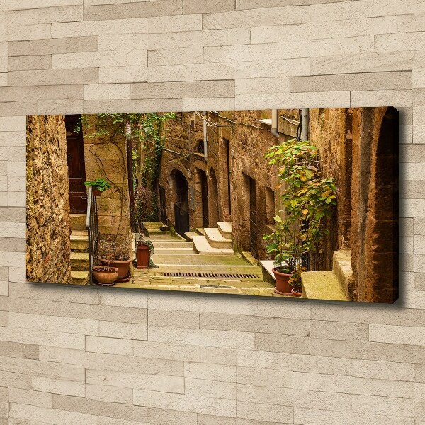 Foto canvas Italiaanse straten