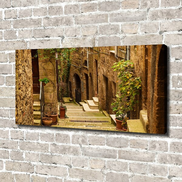 Foto canvas Italiaanse straten