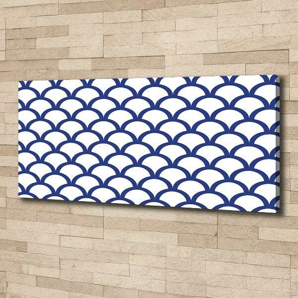 Canvas foto Nautische achtergrond