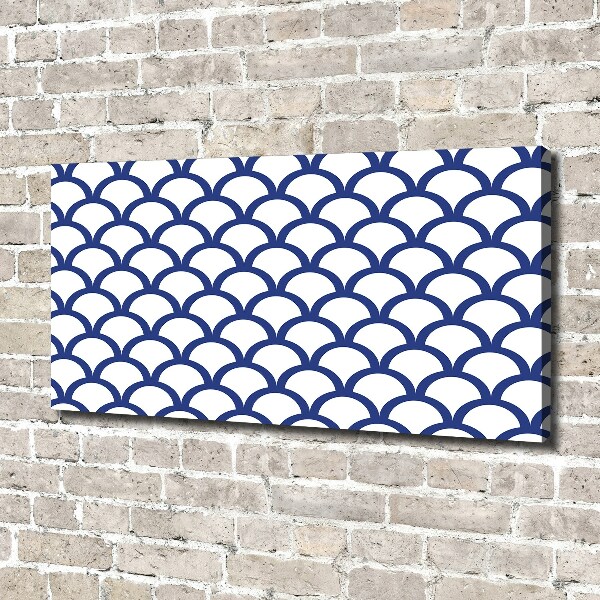 Canvas foto Nautische achtergrond