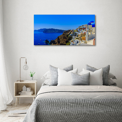 Canvas schilderij Santorini, Griekenland