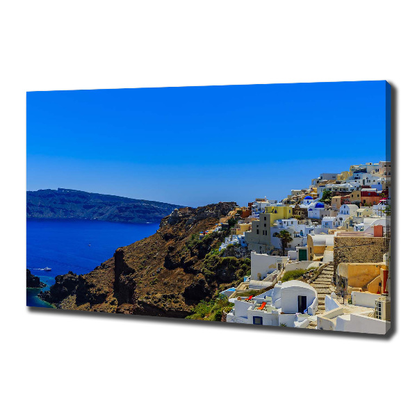 Canvas schilderij Santorini, Griekenland