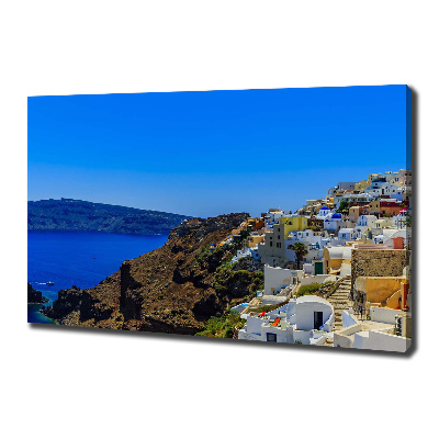 Canvas schilderij Santorini, Griekenland