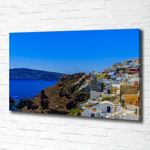 Canvas schilderij Santorini, Griekenland