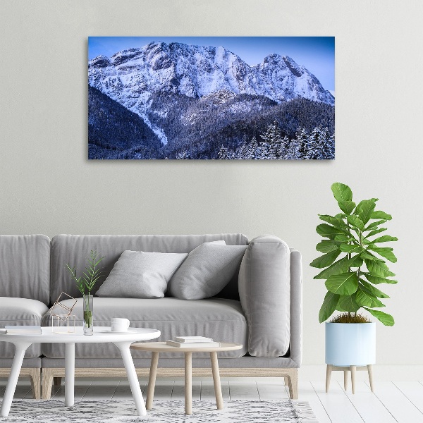 Schilderij op canvas Giewont Tatra-gebergte