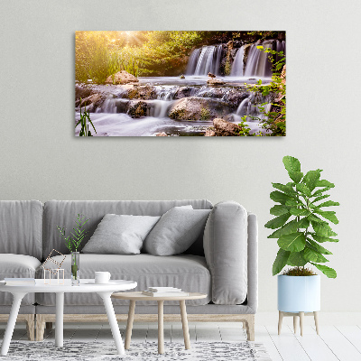 Foto op canvas Waterval