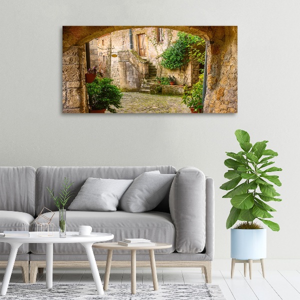 Foto op canvas Italiaanse straten