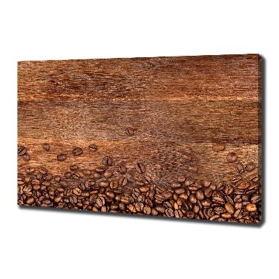 Schilderij op canvas Koffiebonen