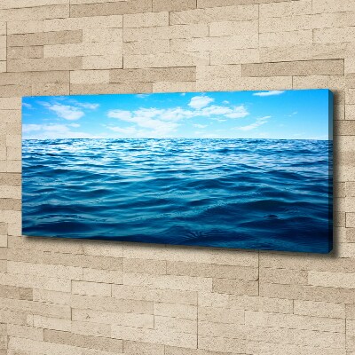 Canvas foto Zeewater