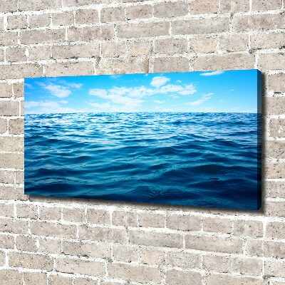 Canvas foto Zeewater