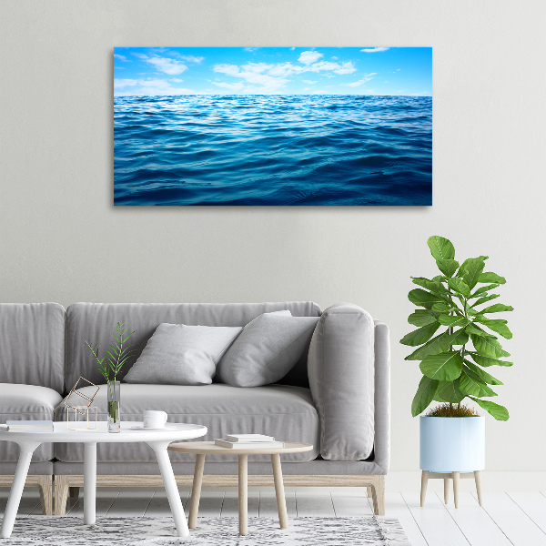 Canvas foto Zeewater