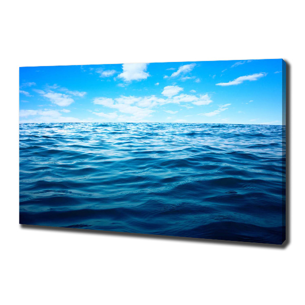 Canvas foto Zeewater
