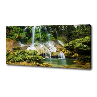 Schilderij op canvas Waterval