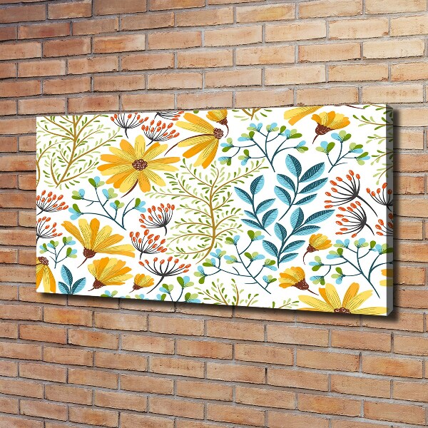 Foto obraz na płótnie Wiosenne kwiaty